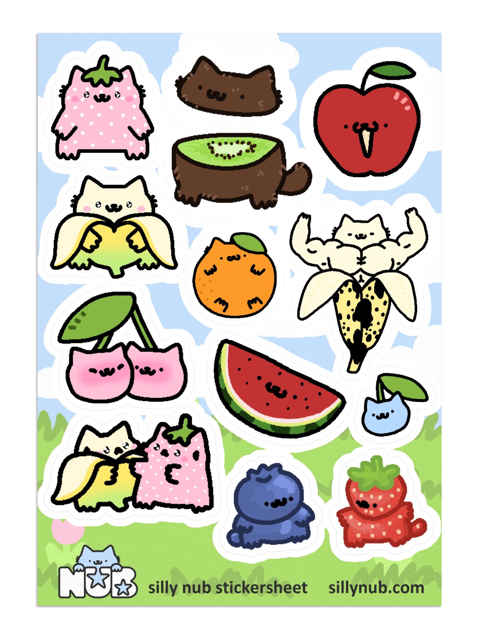FRUIT!! stickers!!! product image (1)