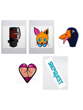ShepQuest Sticker Bundle