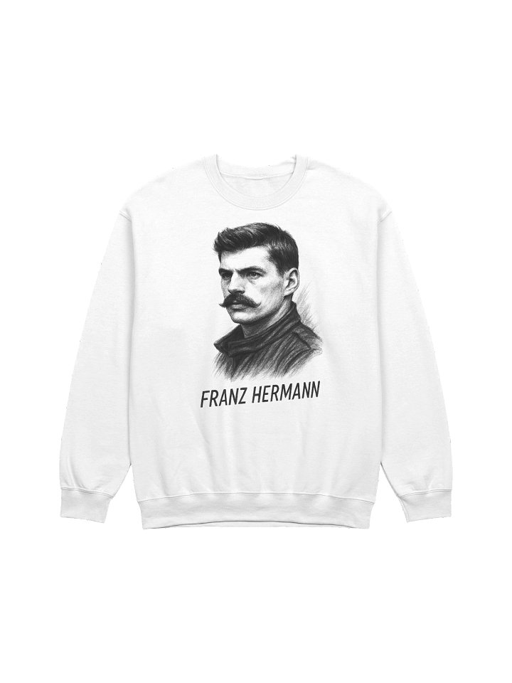 Vintage Franz Hermann Monochrome Portrait Sweatshirt product image (1)