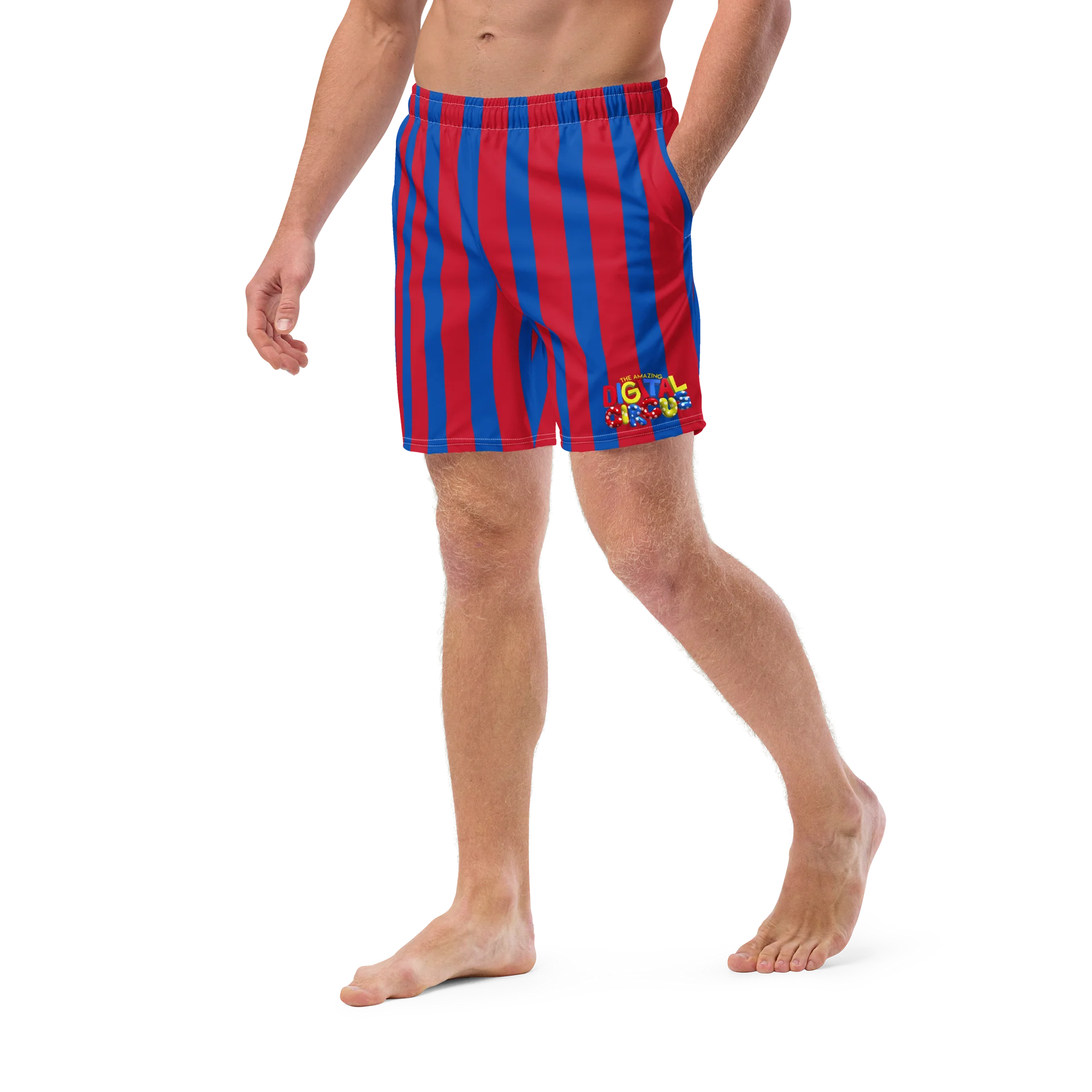 LowkeyFire TADC Pomni All-Over Print Swim Trunks product image (5)