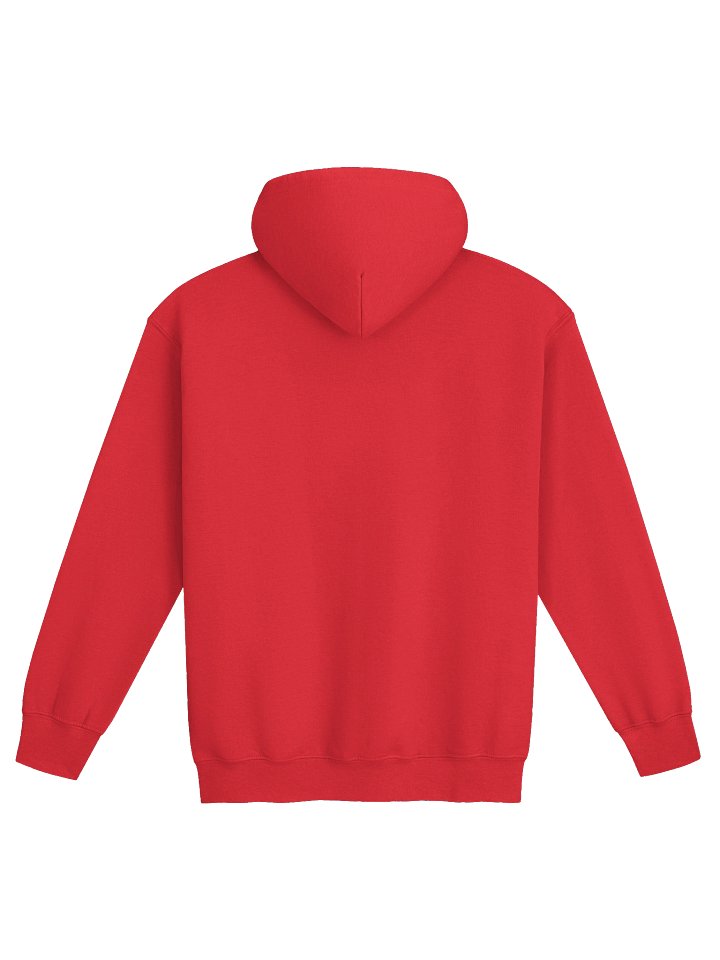 Jivanjee Designer - SIgnature logo hoodie red Zip Hoodie product image (2)