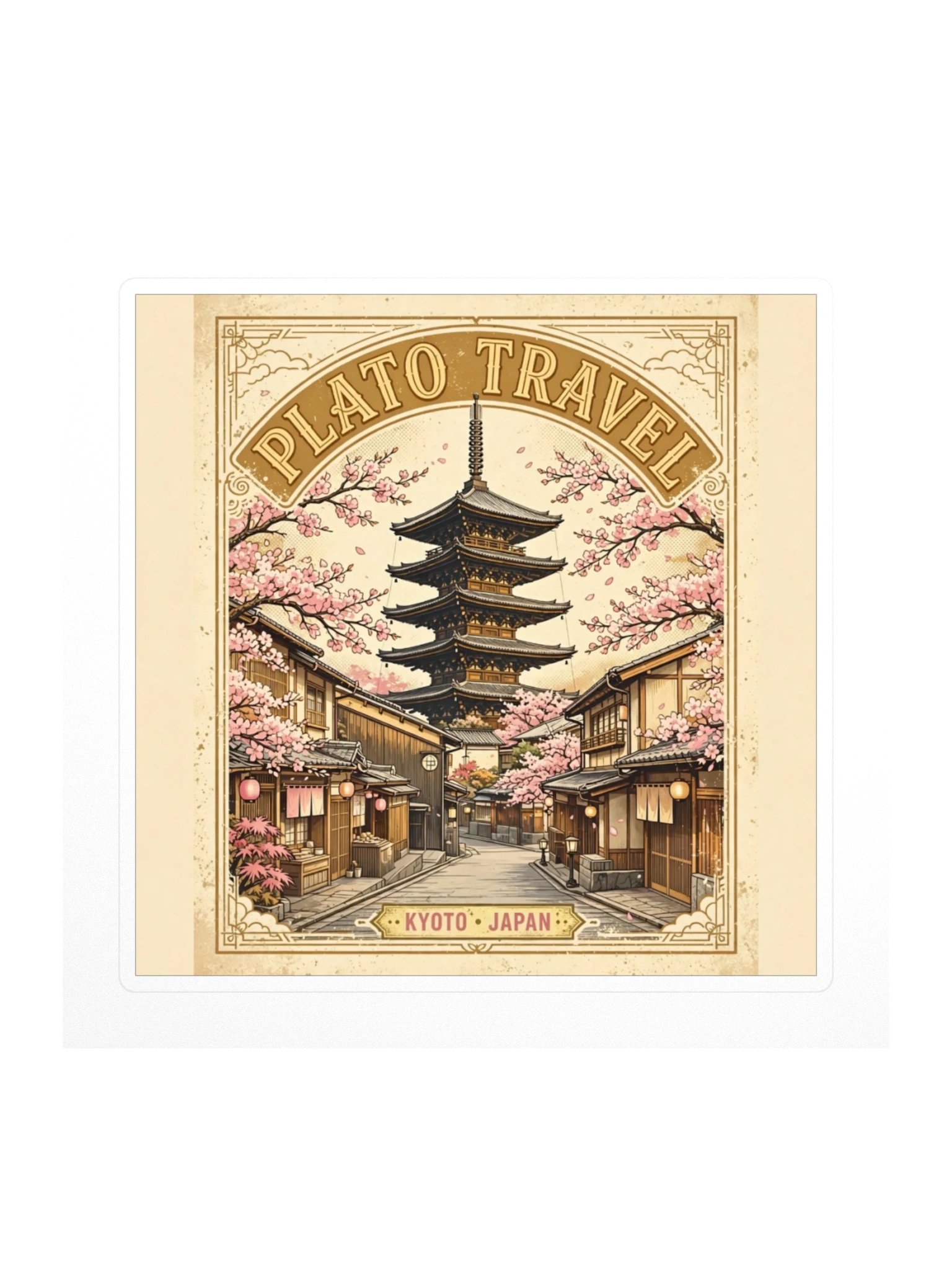 Kyoto Poster Sticker product image (1)