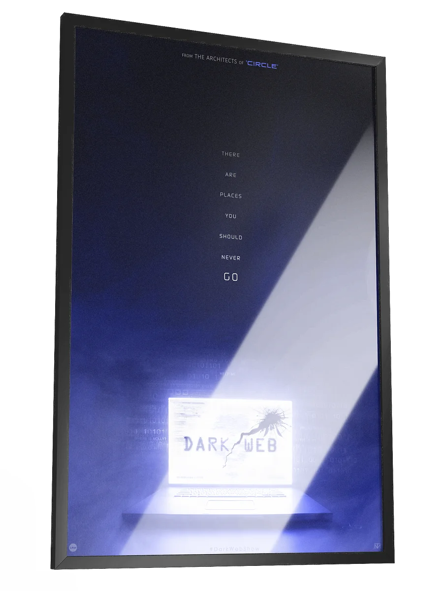 [DARK/WEB]: Teaser Poster (With Picture Frame) product image (2)