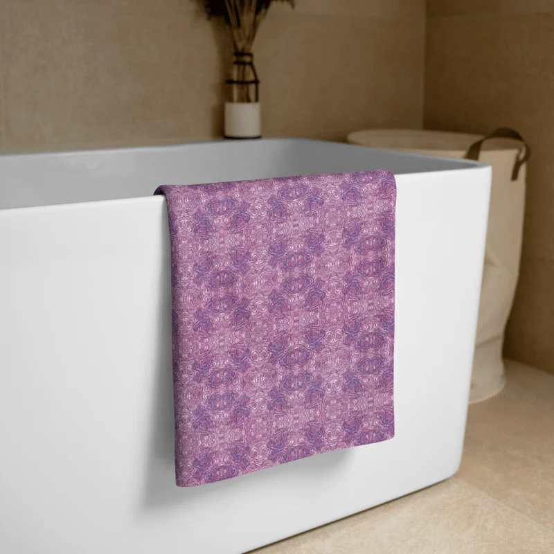 Cabbage Whorl Beach Towel product image (2)
