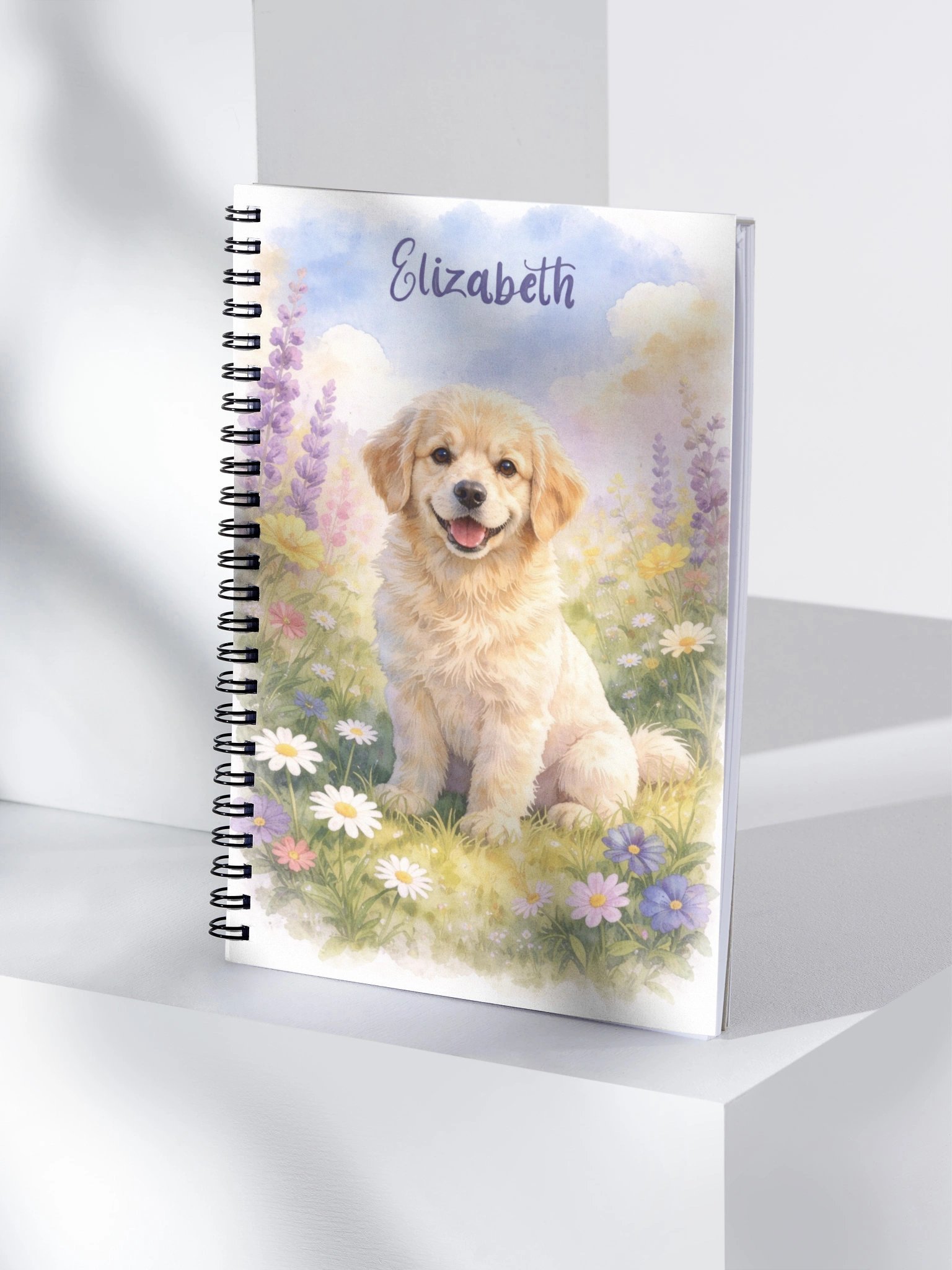 Dreamy Garden Spiral Notebook product image (4)
