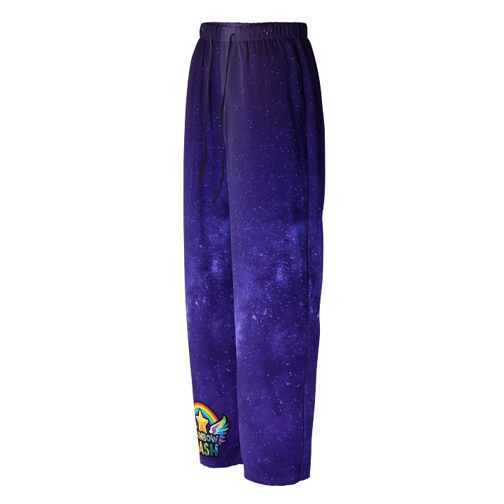 Rainbow Bash Pj Pants in the Dark product image (1)