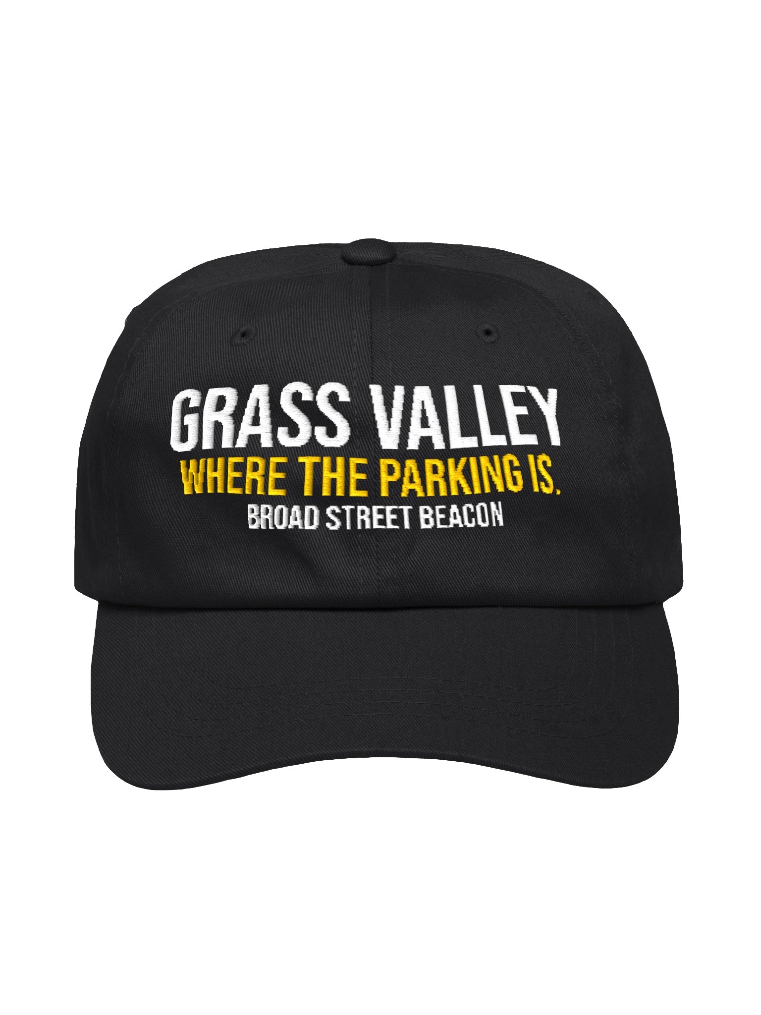 Grass Valley: Where the Parking Is Dad Hat product image (1)