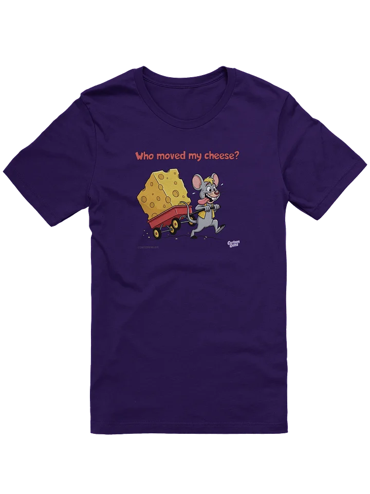 Who Moved My Cheese? Cartoon T-Shirt Moocher Mouse product image (3)