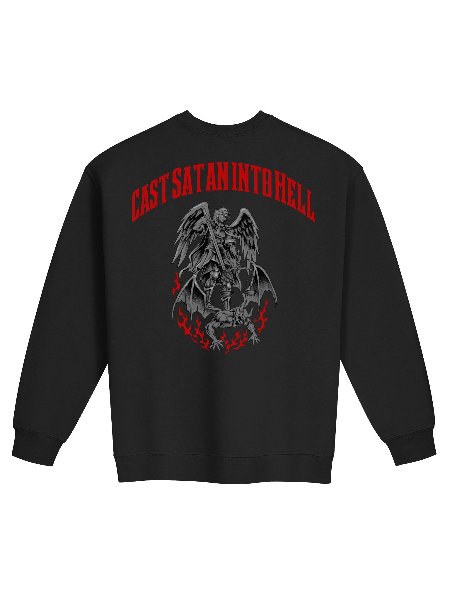 Cast Satan into Hell Metacore Saint Michael NEW - Sweatshirt product image (1)