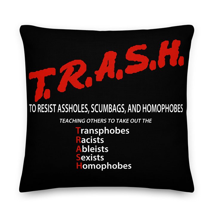 TRASH Pillow product image (1)