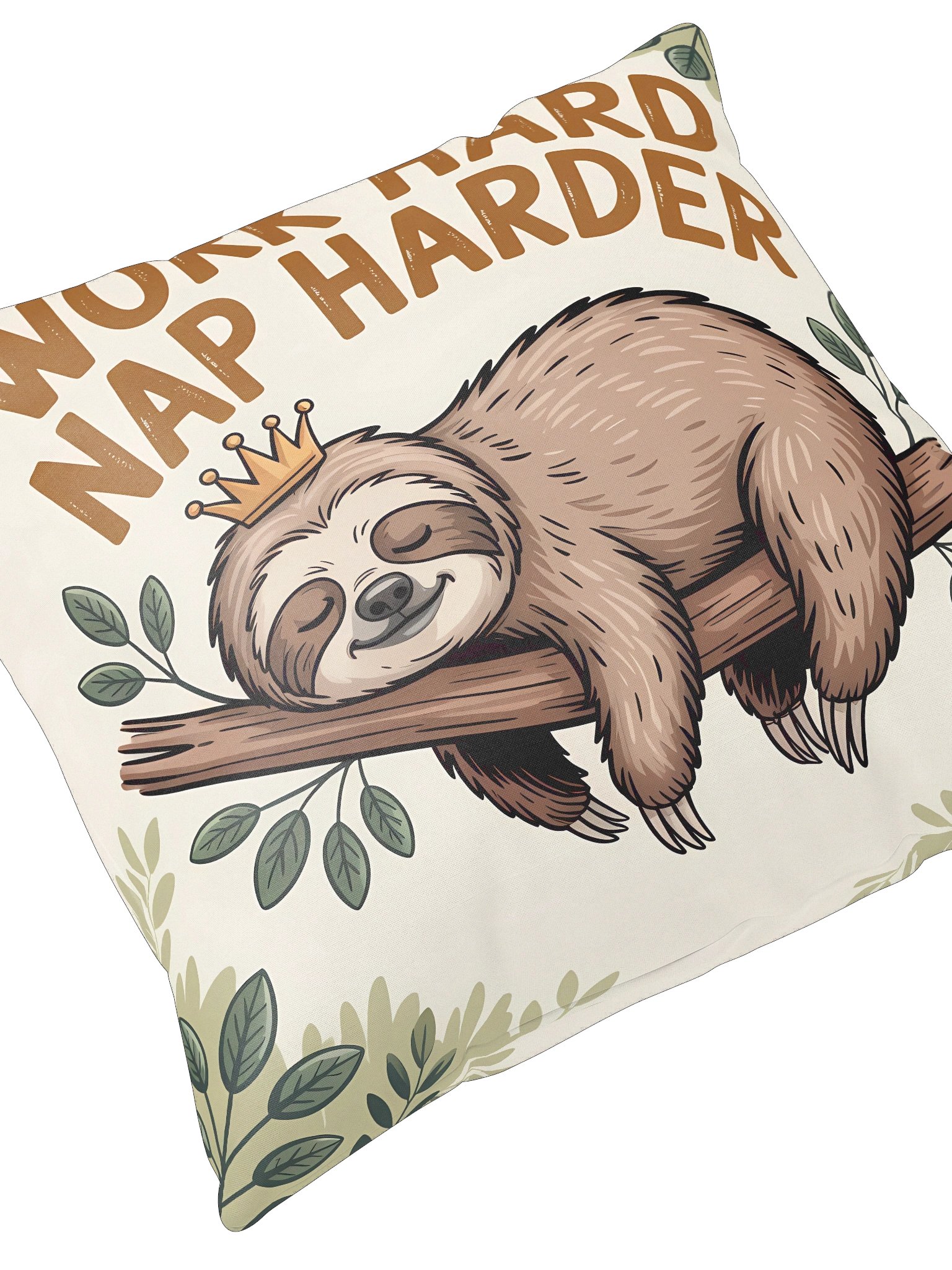 Work Hard Nap Harder Non-Sacral Pillow product image (4)