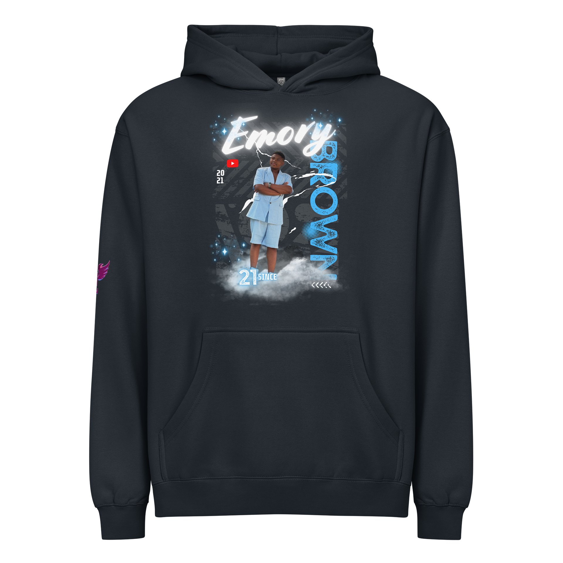 March 2026 Emory Brown Hoodie. product image (2)