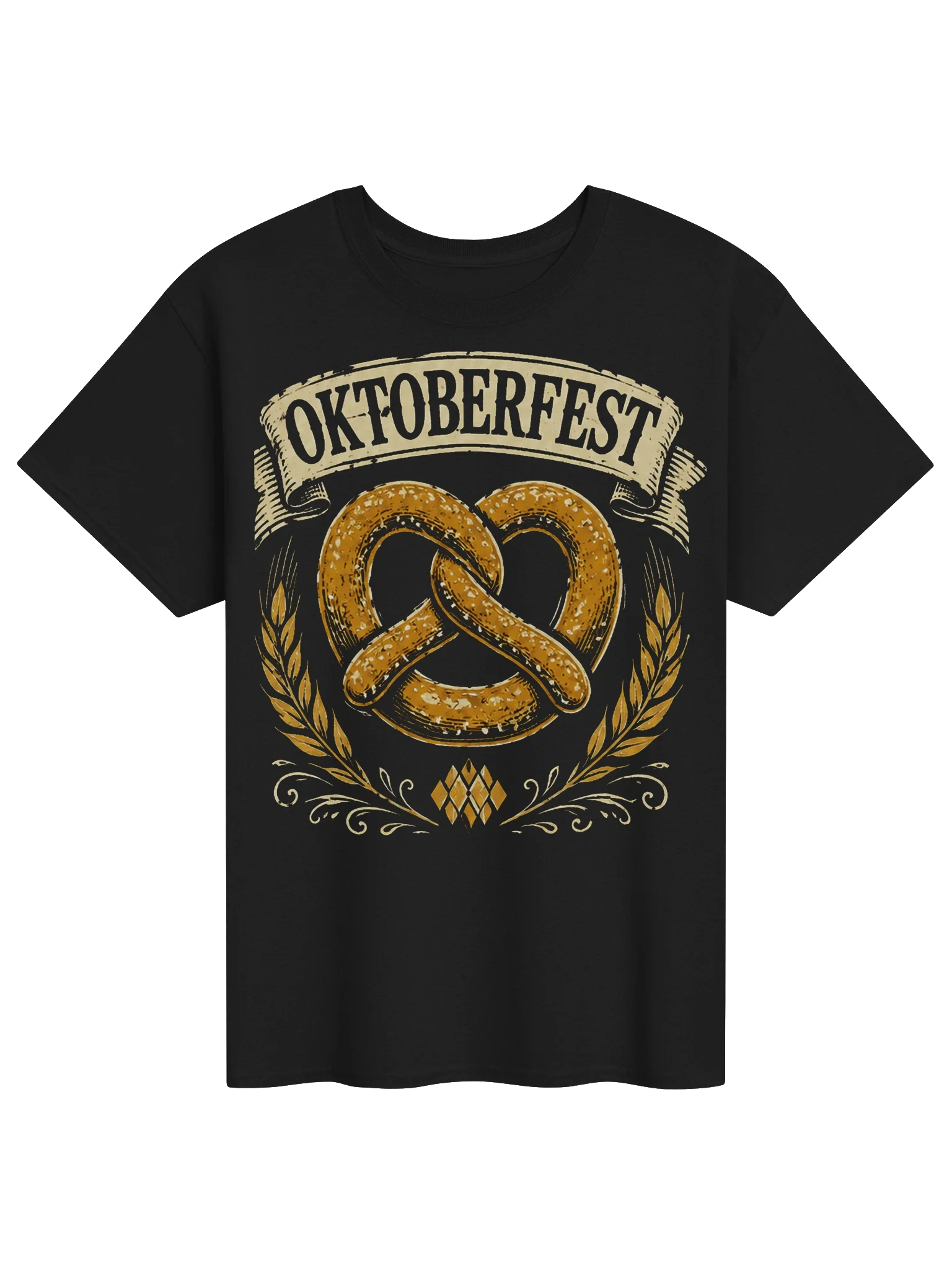 Oktoberfest Pretzel Vintage Tee