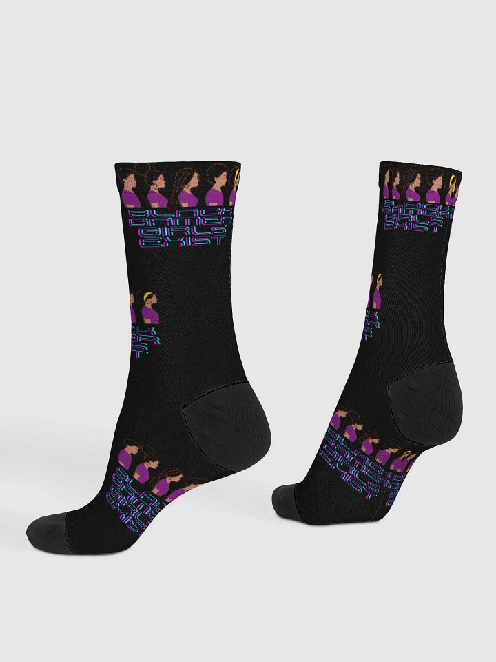 Black Gamer Girls Exist 2.0 Socks product image (1)