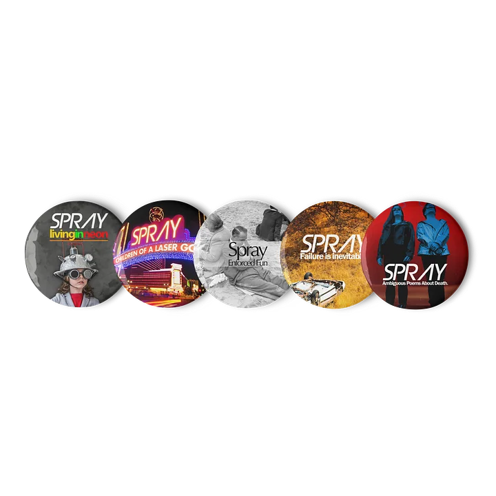 SPRAY album badge set product image (1)