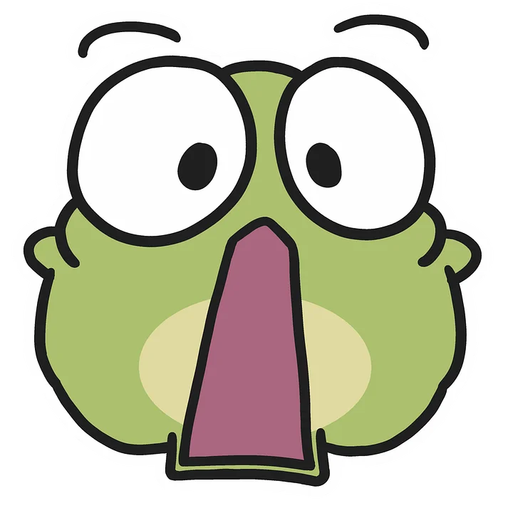 Slightly Surprised Sticker product image (1)