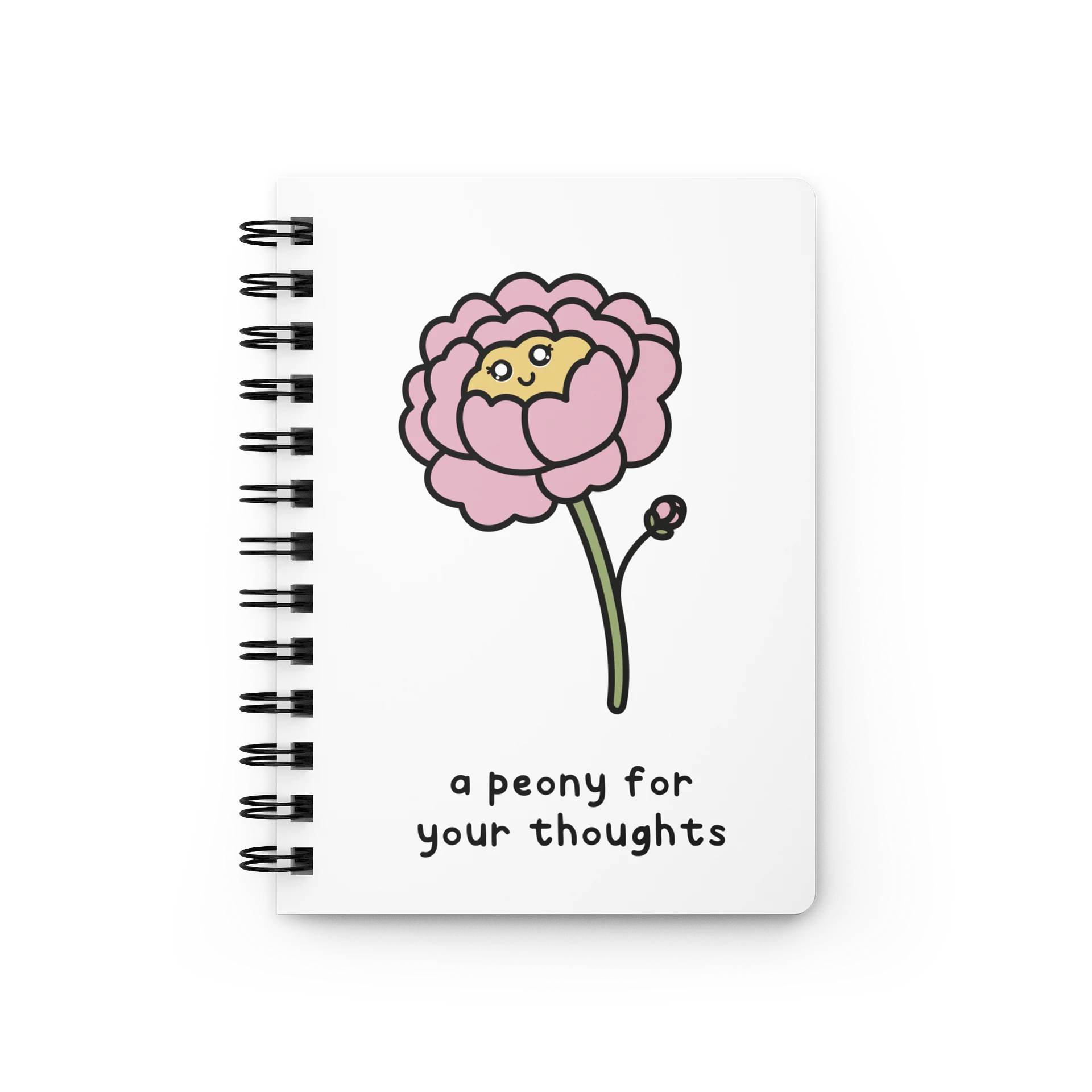 a peony for your thoughts notebook product image (1)