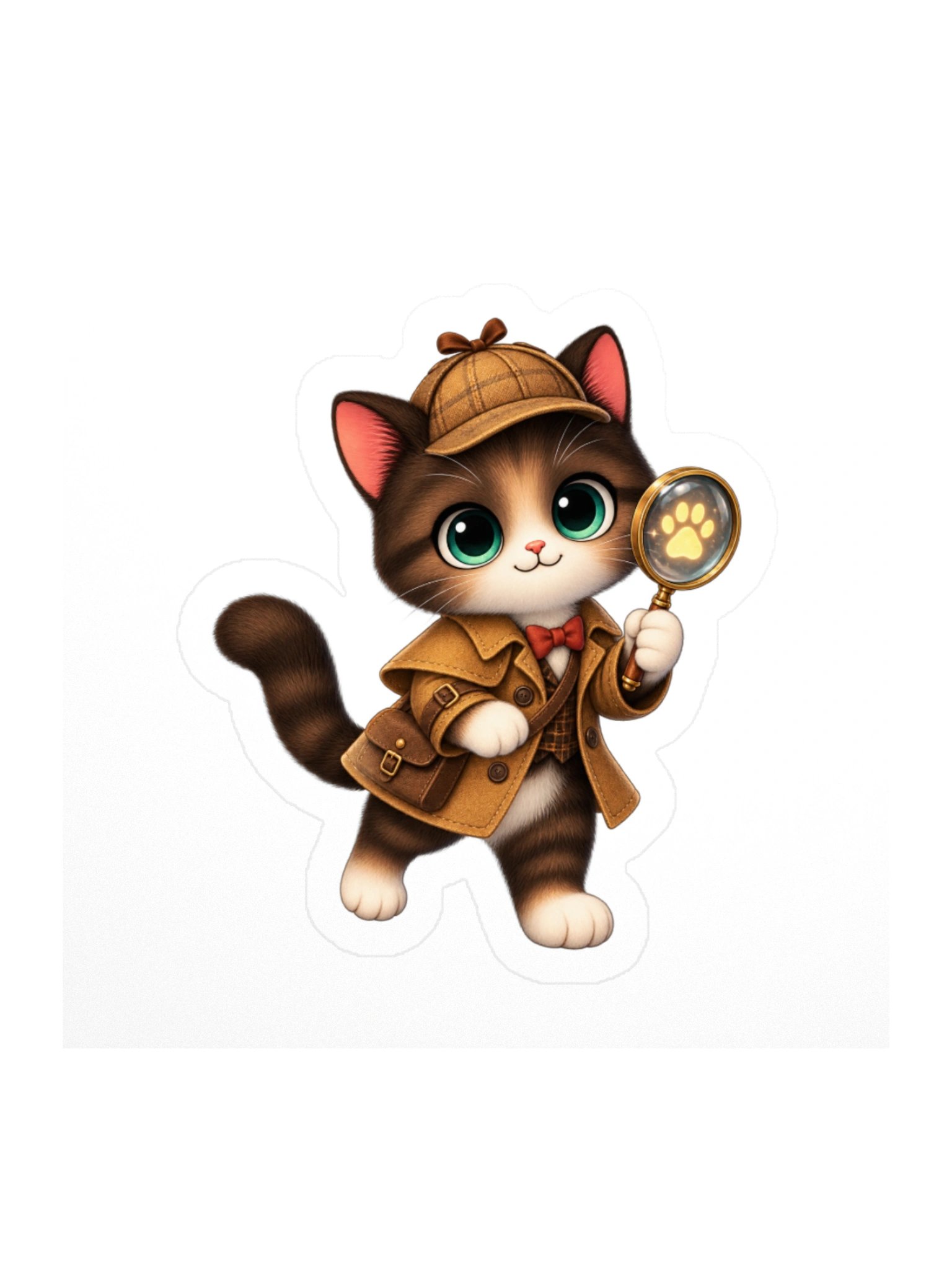 Mocha City Detective Sticker product image (2)