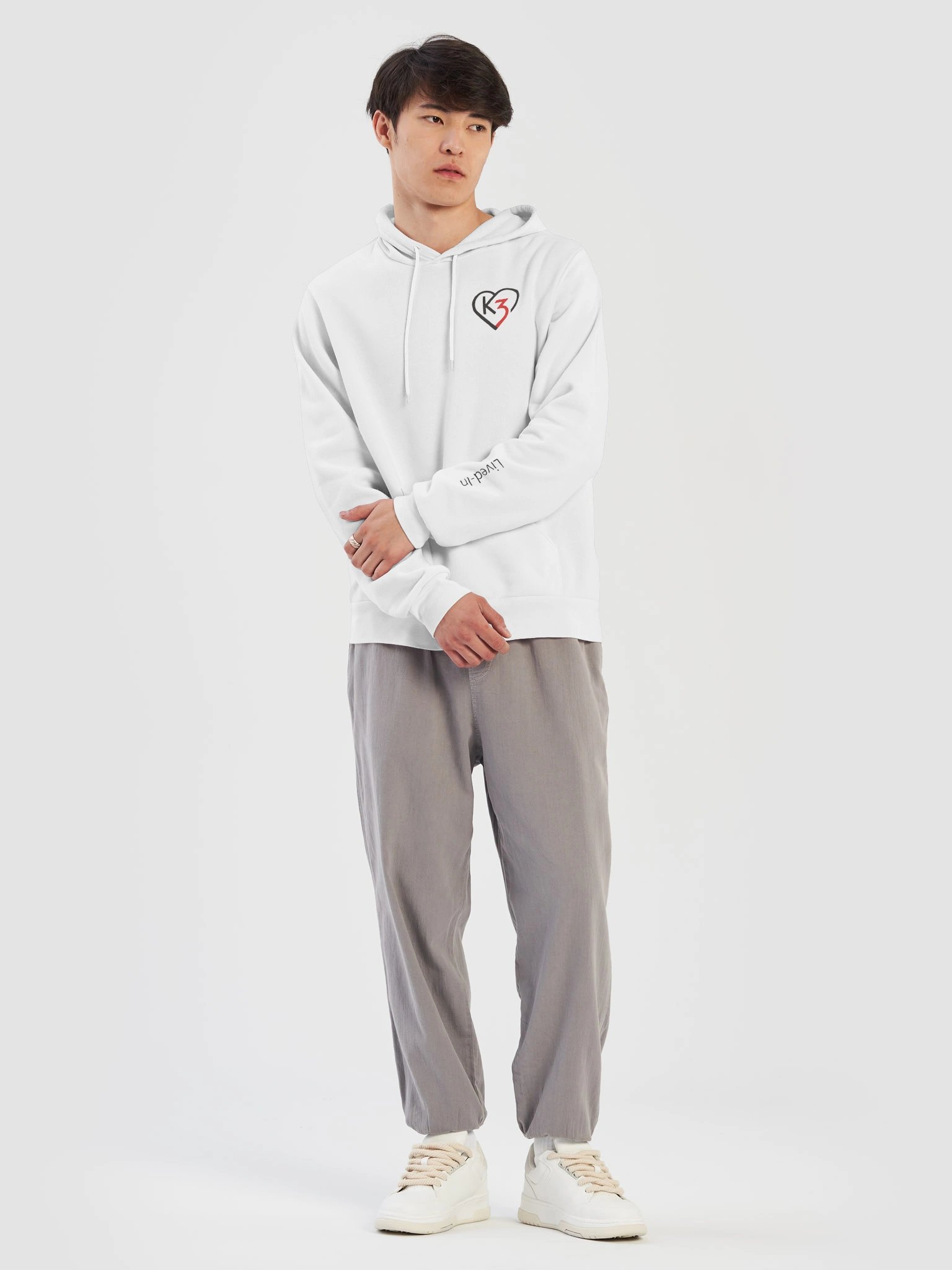 Carry the Feeling™ | CORE Heartmark Hoodie (Black Logo) | Everyday Fit product image (8)