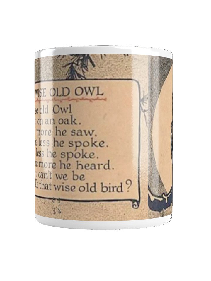 Wise Old Owl Poem Mug product image (2)