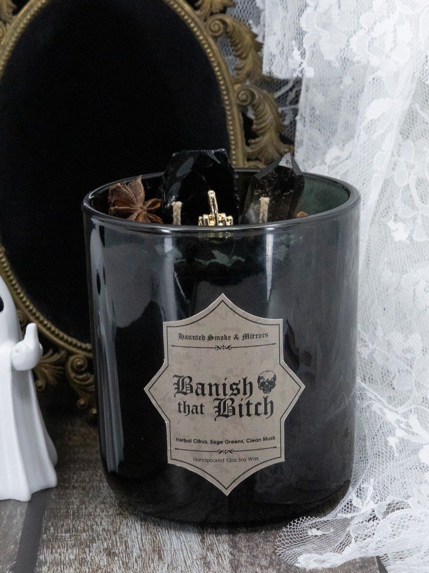 Banish That B!tch | Baneful Spell Candle product image (1)