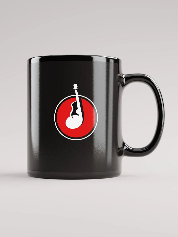 Guitar Music Mug (Black) product image (1)
