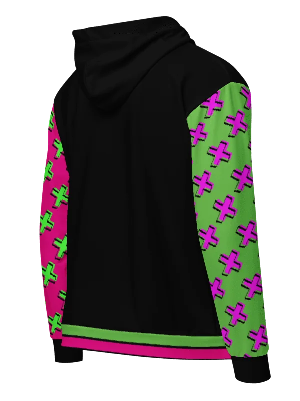 👾 ZIMMI GlitchWave Hoodie – Neon Edition product image (4)
