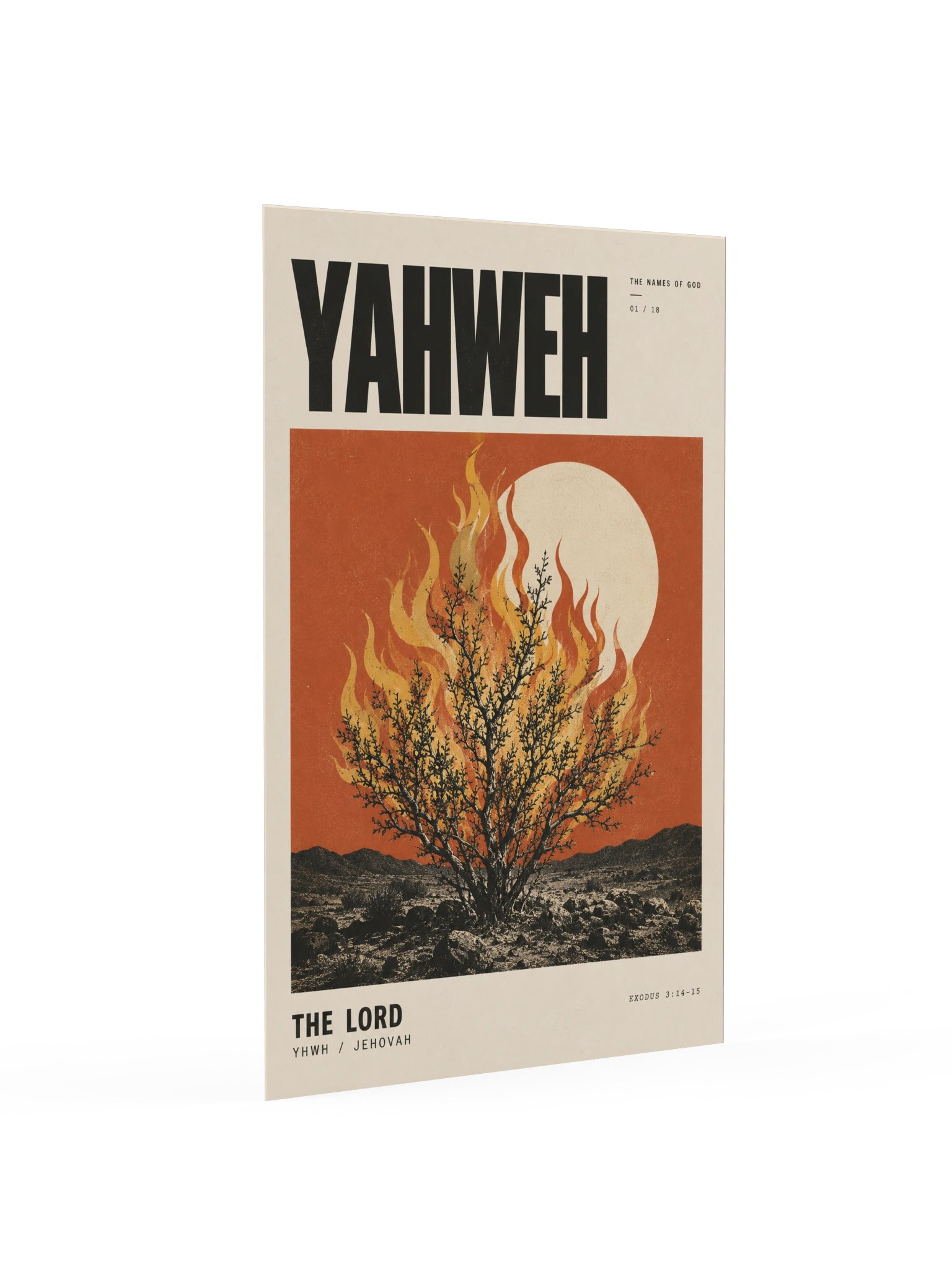 Yahweh | Names of God Art Print product image (2)