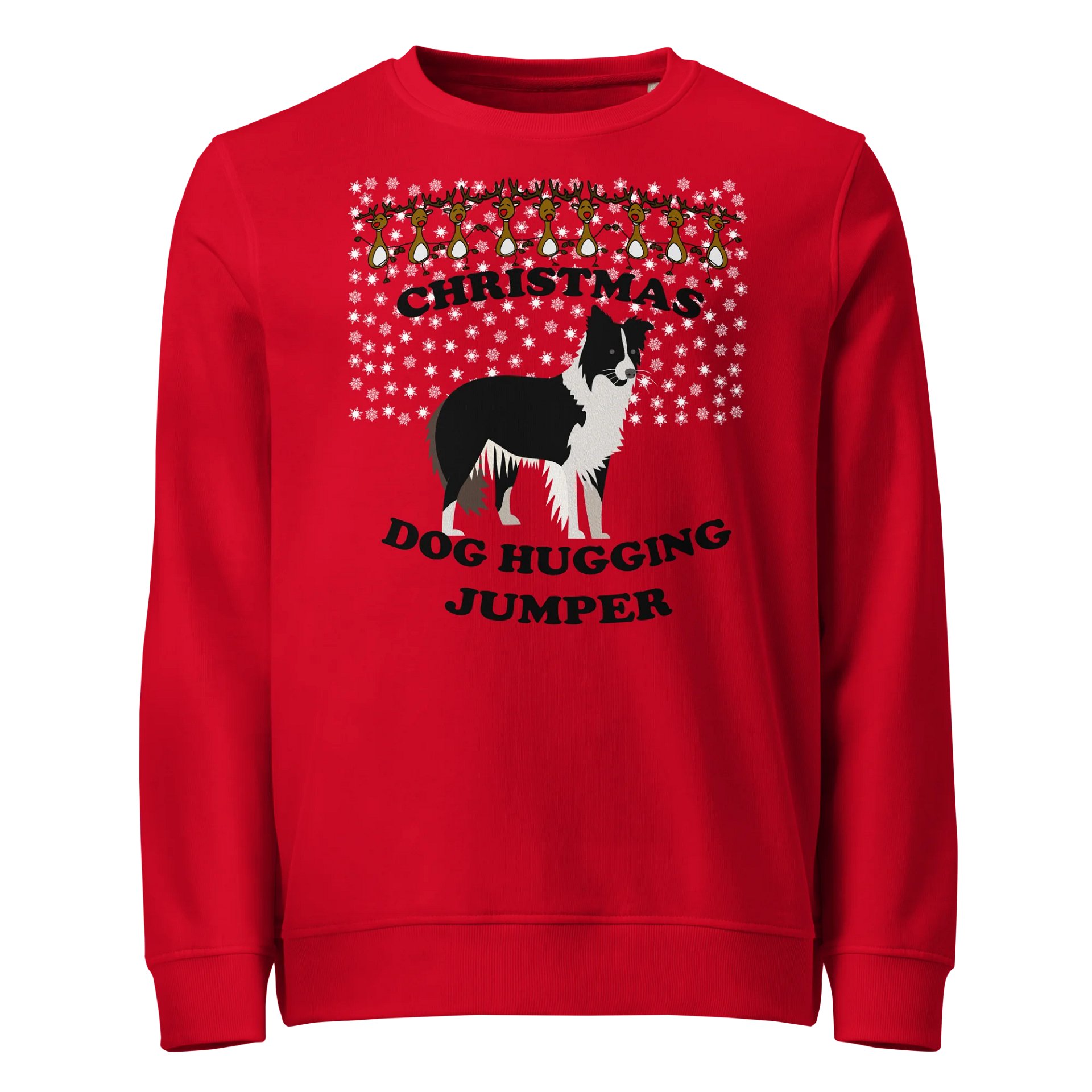 Christmas Dog Hugging, Border Collie product image (21)