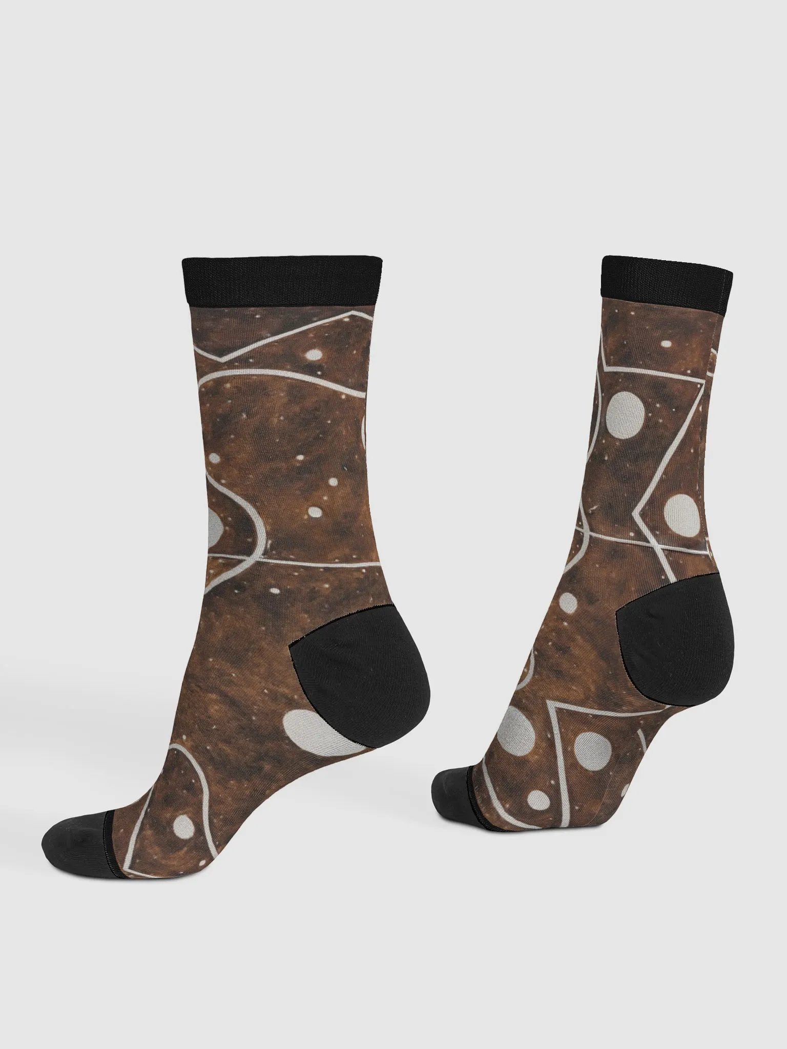 Possibility in Circles Crew Socks 2 product image (4)