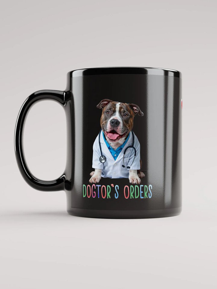 SEPR Dogtor's Orders Black Mug product image (1)