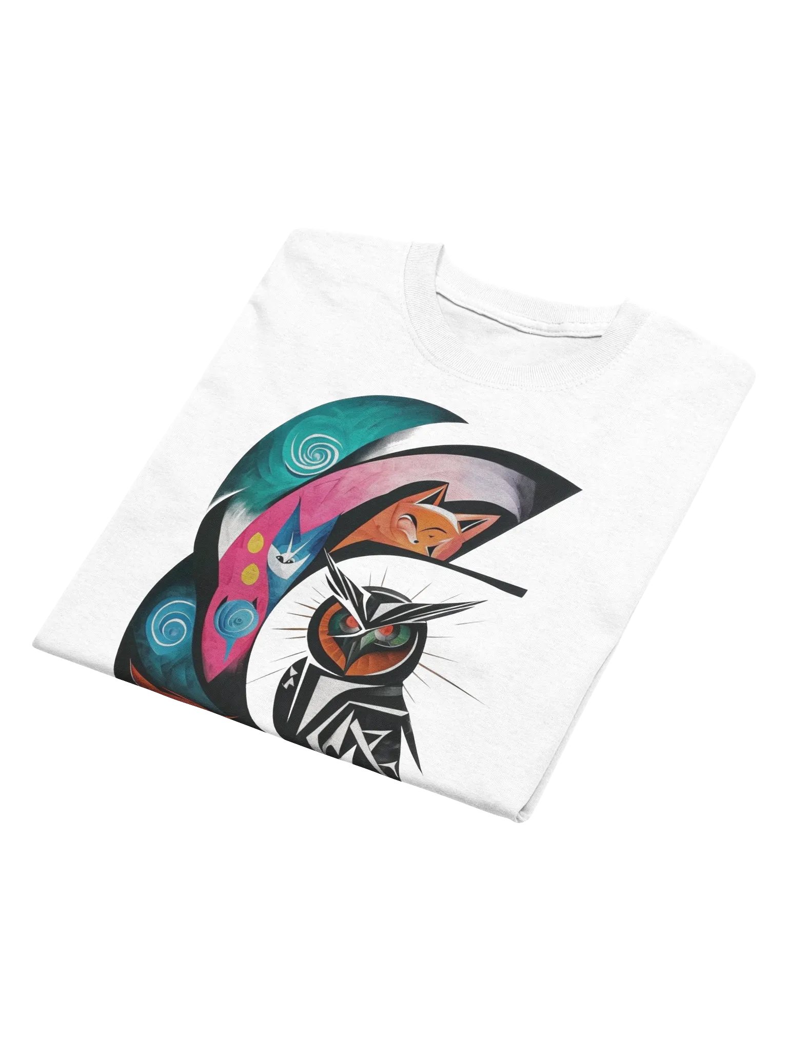 Eclipse Guardian: The Watchful Spirit - Relaxed Streetwear Vibes T-Shirt product image (3)