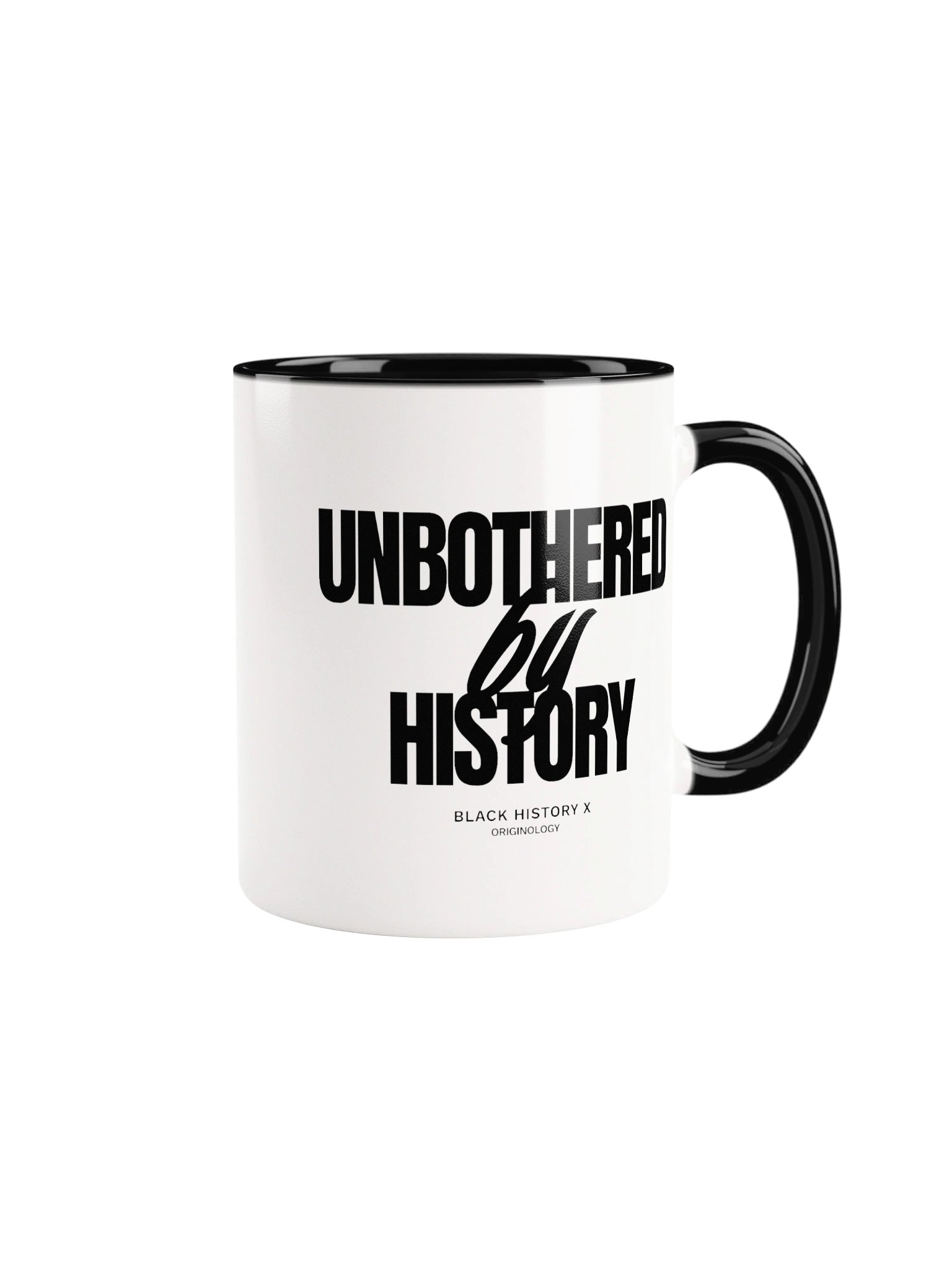 Unbothered by History | Two Tone Mug | Originology | Black History X product image (1)