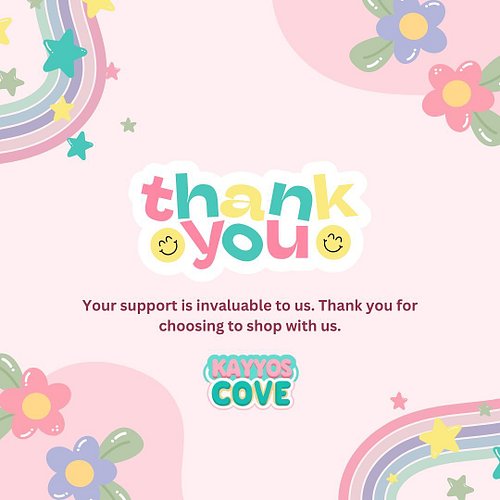 🌈💖 Thank you for being part of the Kayyos Cove journey! Your support means the world to us and inspires us to keep creating m...