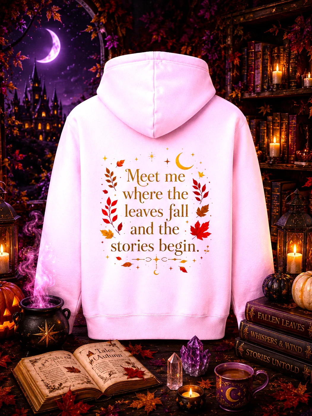 October Reader Hoodie product image (2)