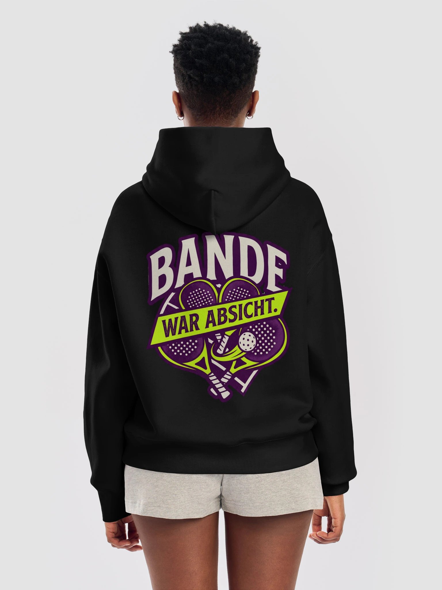 Bande war Absicht – Damen Padel Hoodie product image (6)