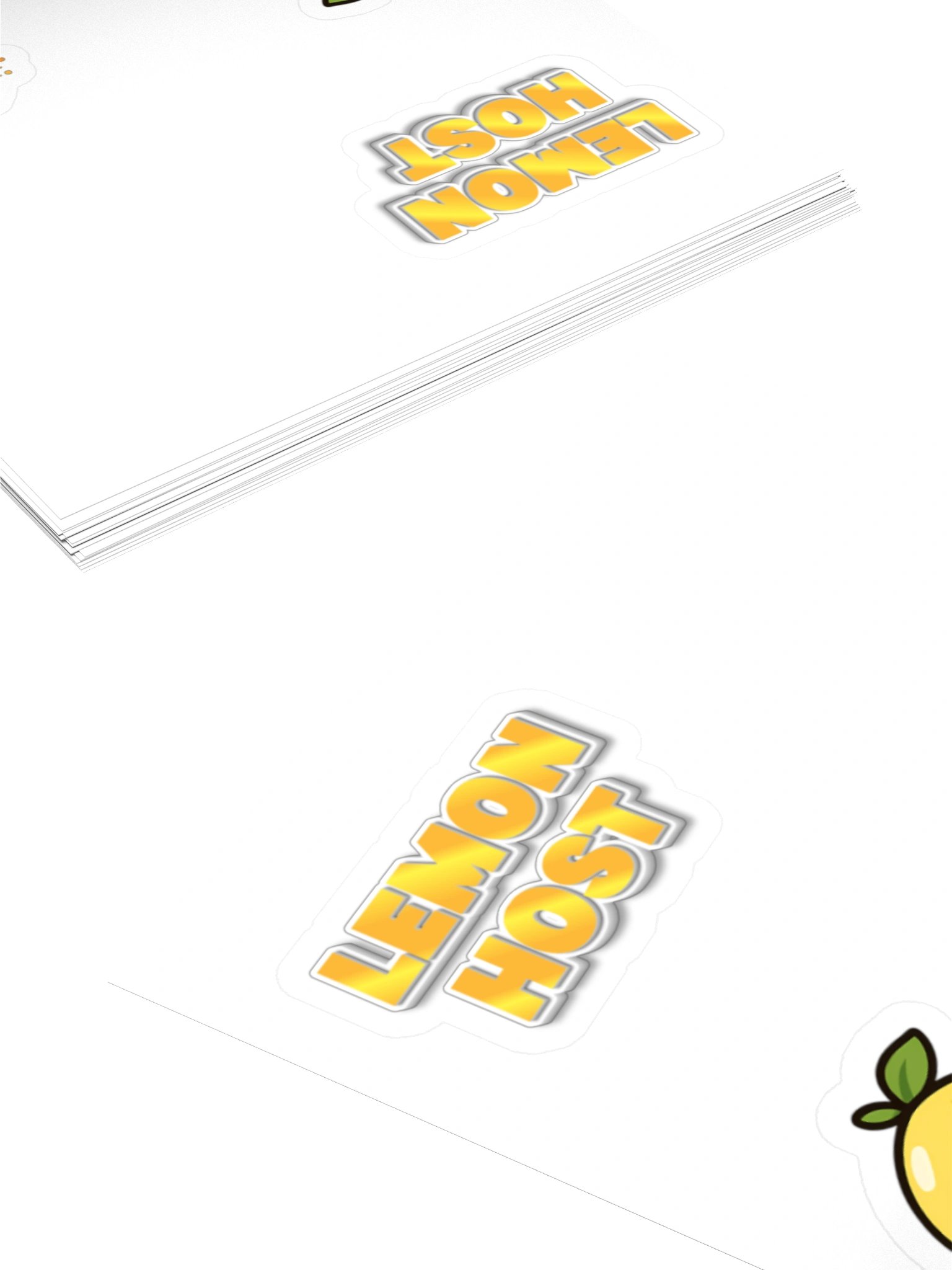LemonHost Sip & Smile Sticker product image (7)