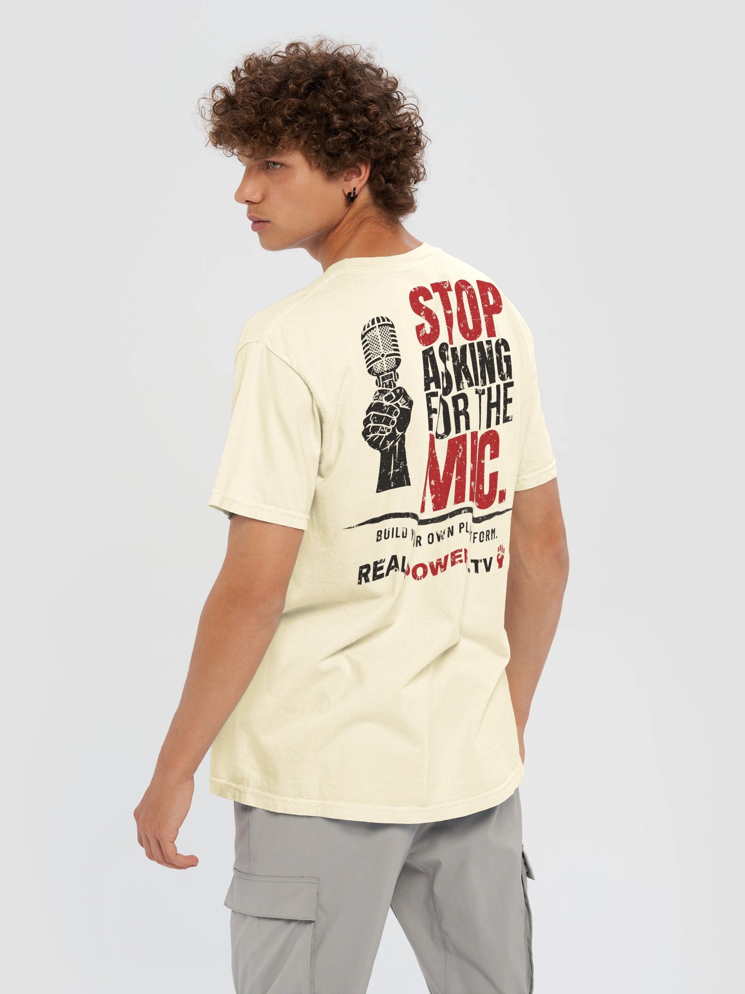 STOP ASKING FOR THE MIC. Tee — The Saying Wall product image (6)