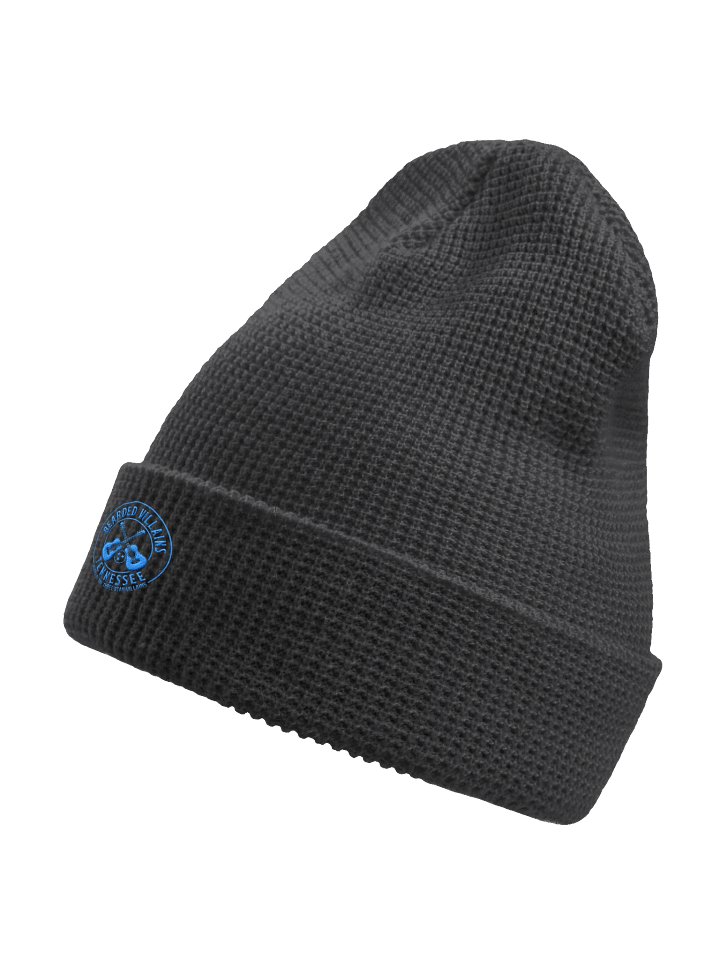 TSV Bearded Villains Tennessee Waffle Knit Beanie | Titans Blue Logo | Bold Brotherhood Style & Game-Day Comfort product image (4)