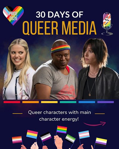 They enter a scene and suddenly the show belongs to them.
Which queer character has the most main character energy?

#pridemo...