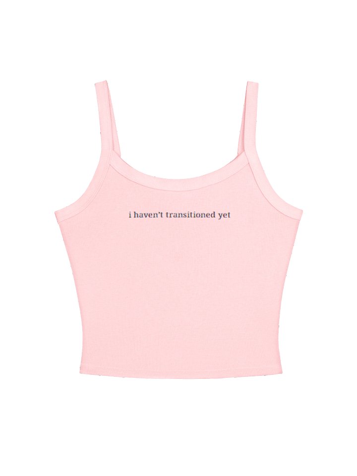 I Haven't Transitioned Yet Pixel Tank product image (7)