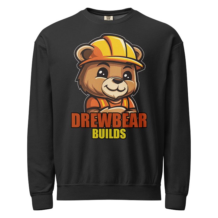 DrewBearBuilds Fleece Crewneck Sweatshirt product image (1)