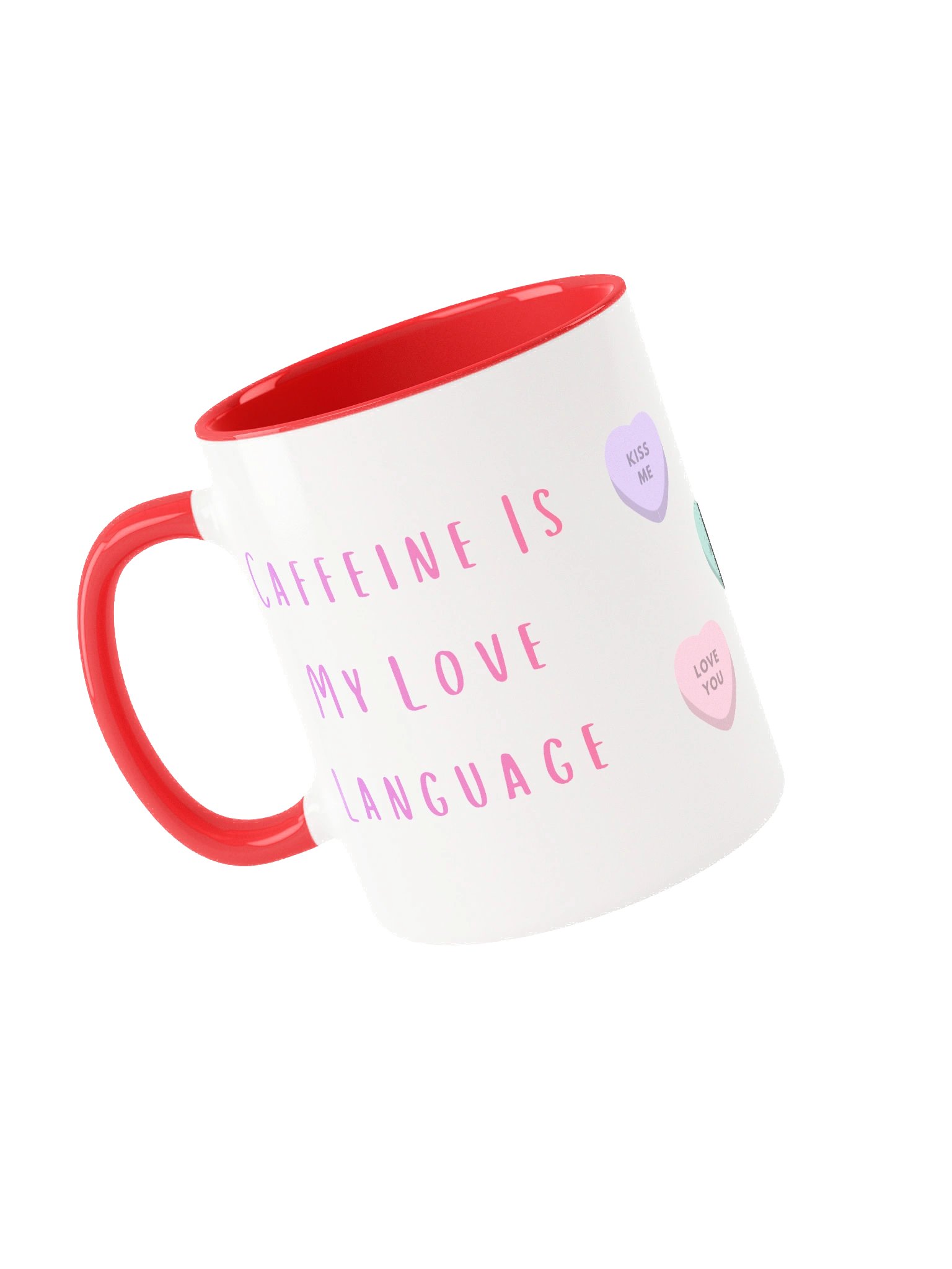 Love Language Candy Hearts Mug product image (3)