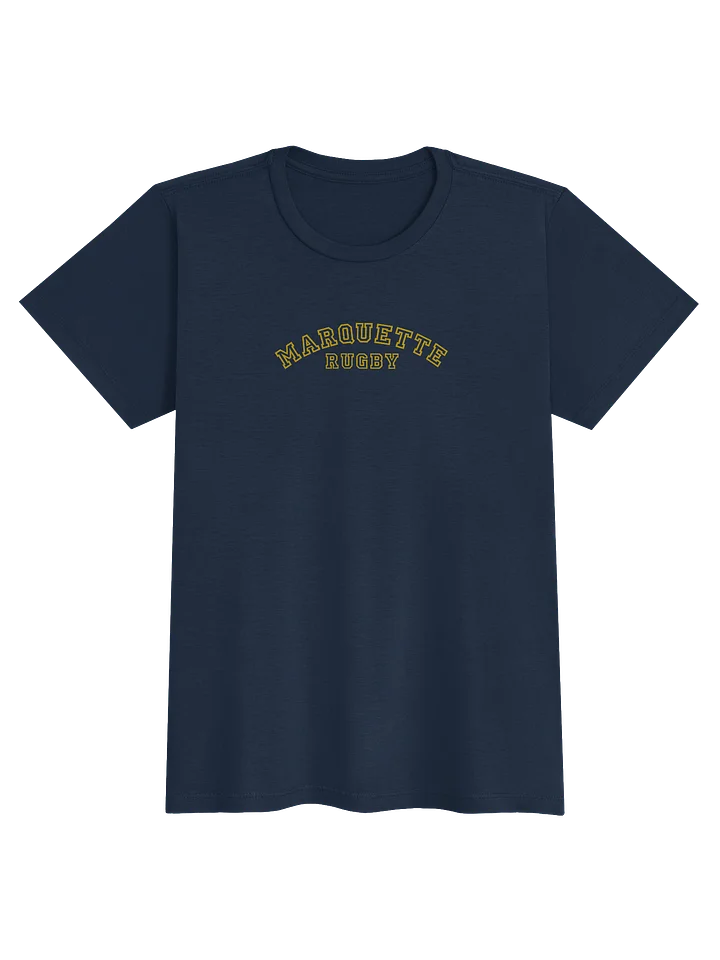 Womens Marquette Rugby Fitted Tee product image (1)