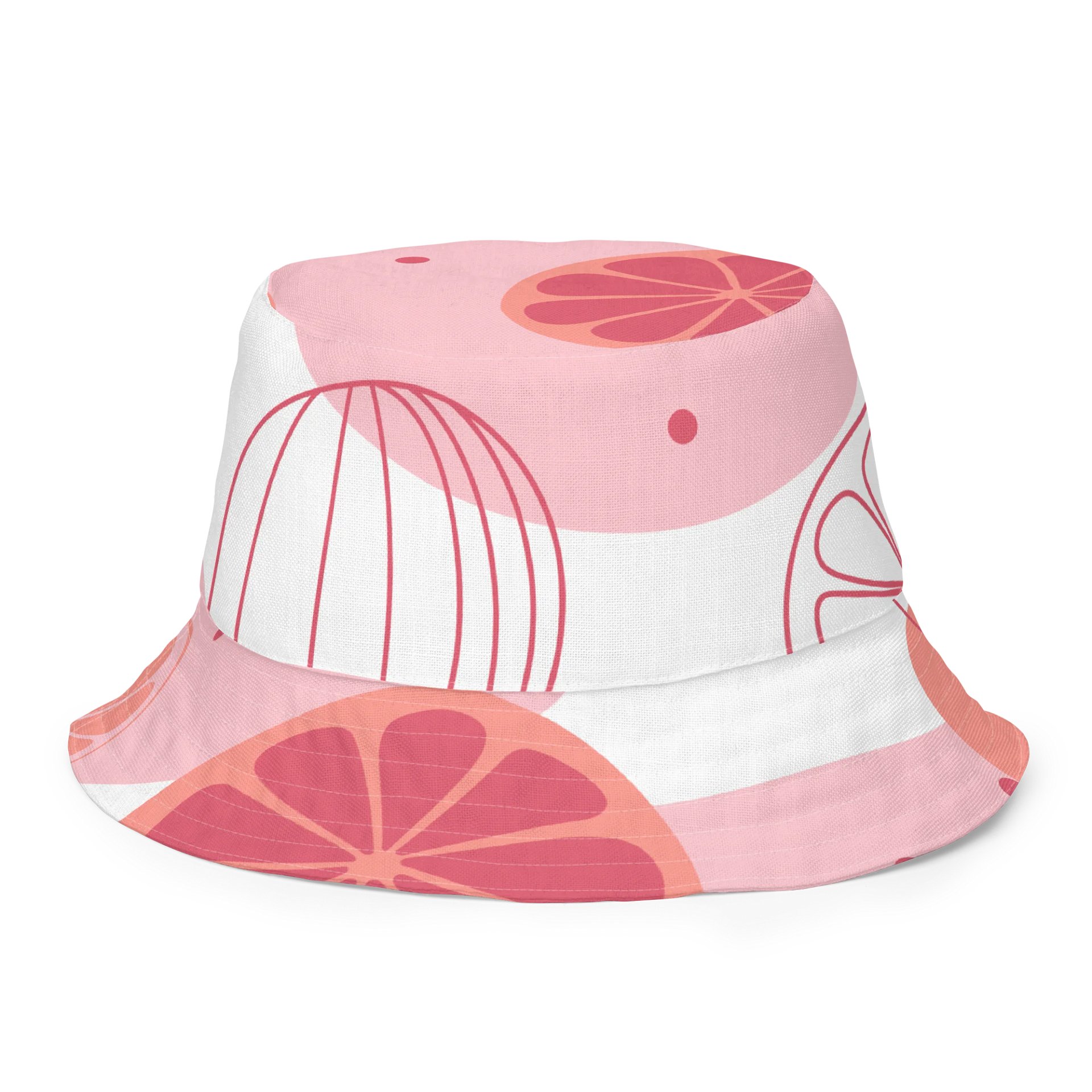 Citrus Slice Reversible Bucket Hat product image (1)