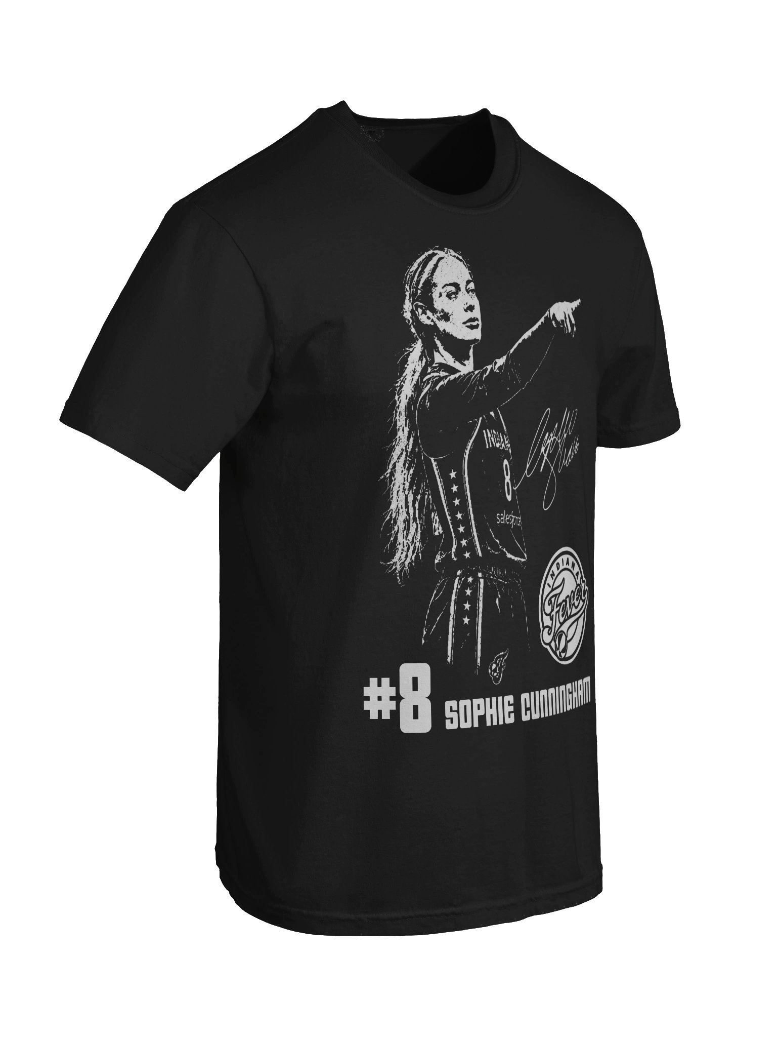 Sophie Cunningham Point Signature Basketball Shirt – Women’s Hoops Fan Tee product image (3)
