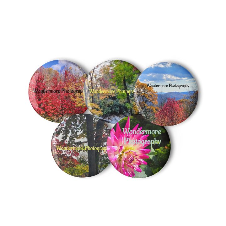 Fall Colors Pin Button Set product image (3)