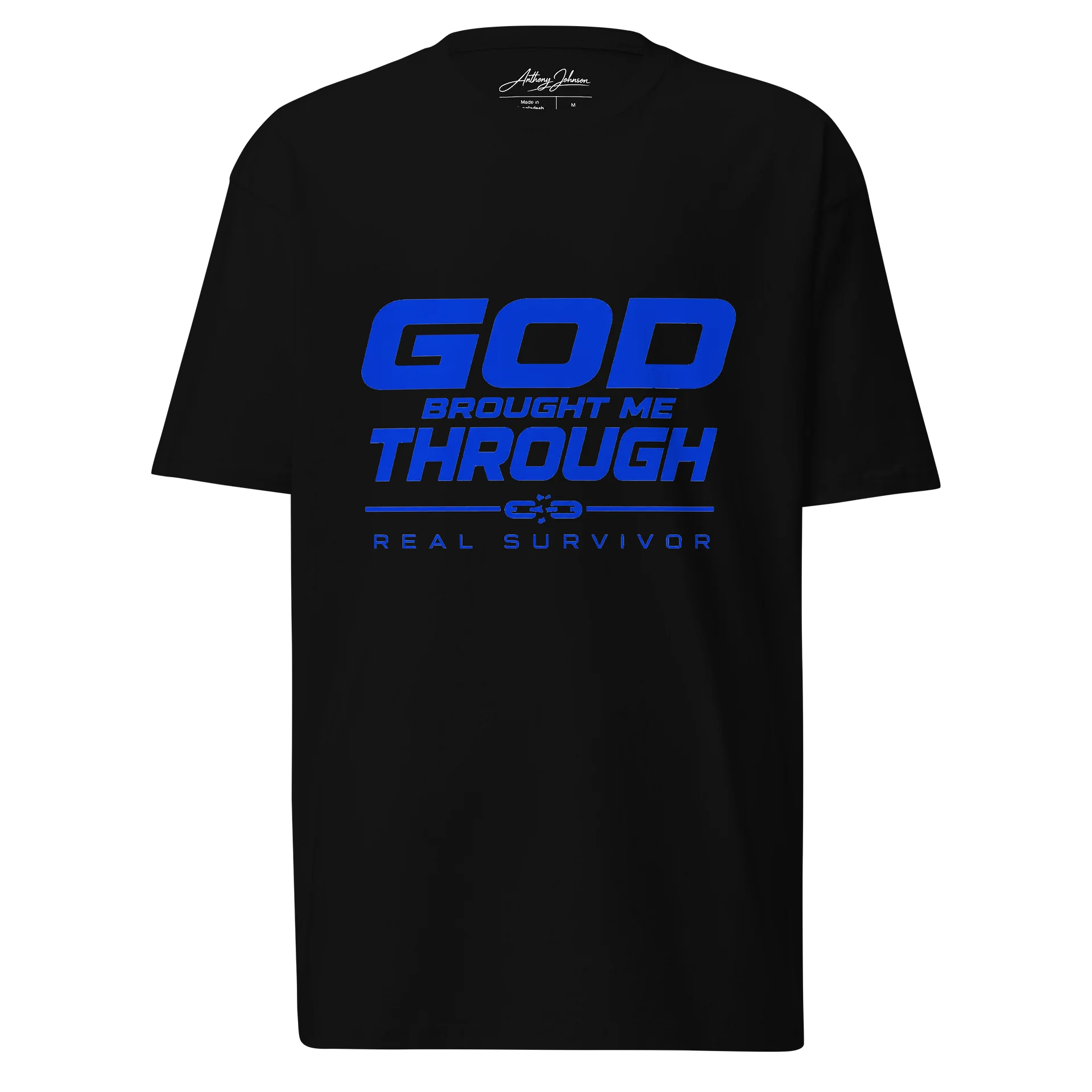 Black God Brought Me Through – Real Survivor Tee product image (1)