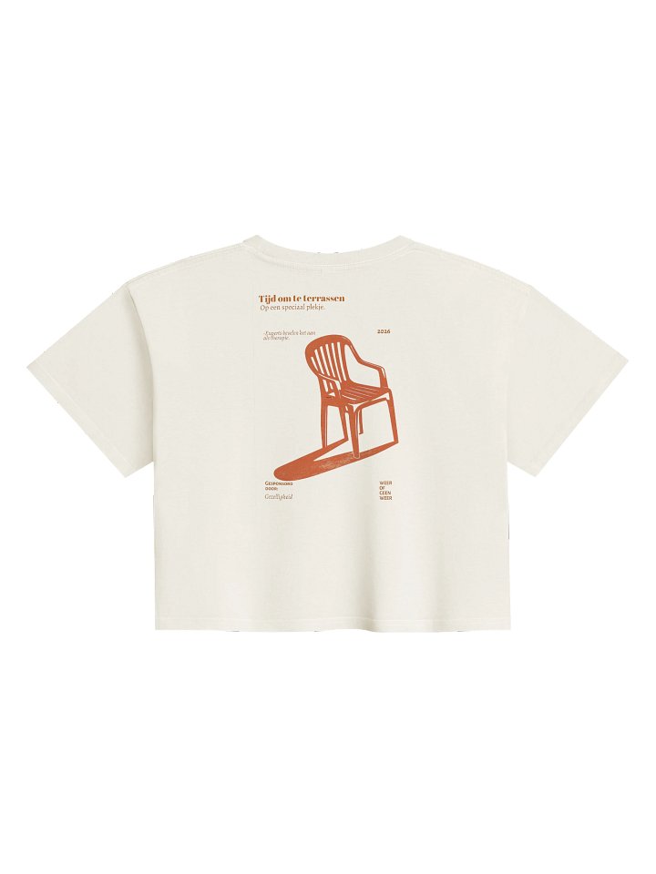 Tijd om te terrassen Women's Premium Crop Top product image (2)
