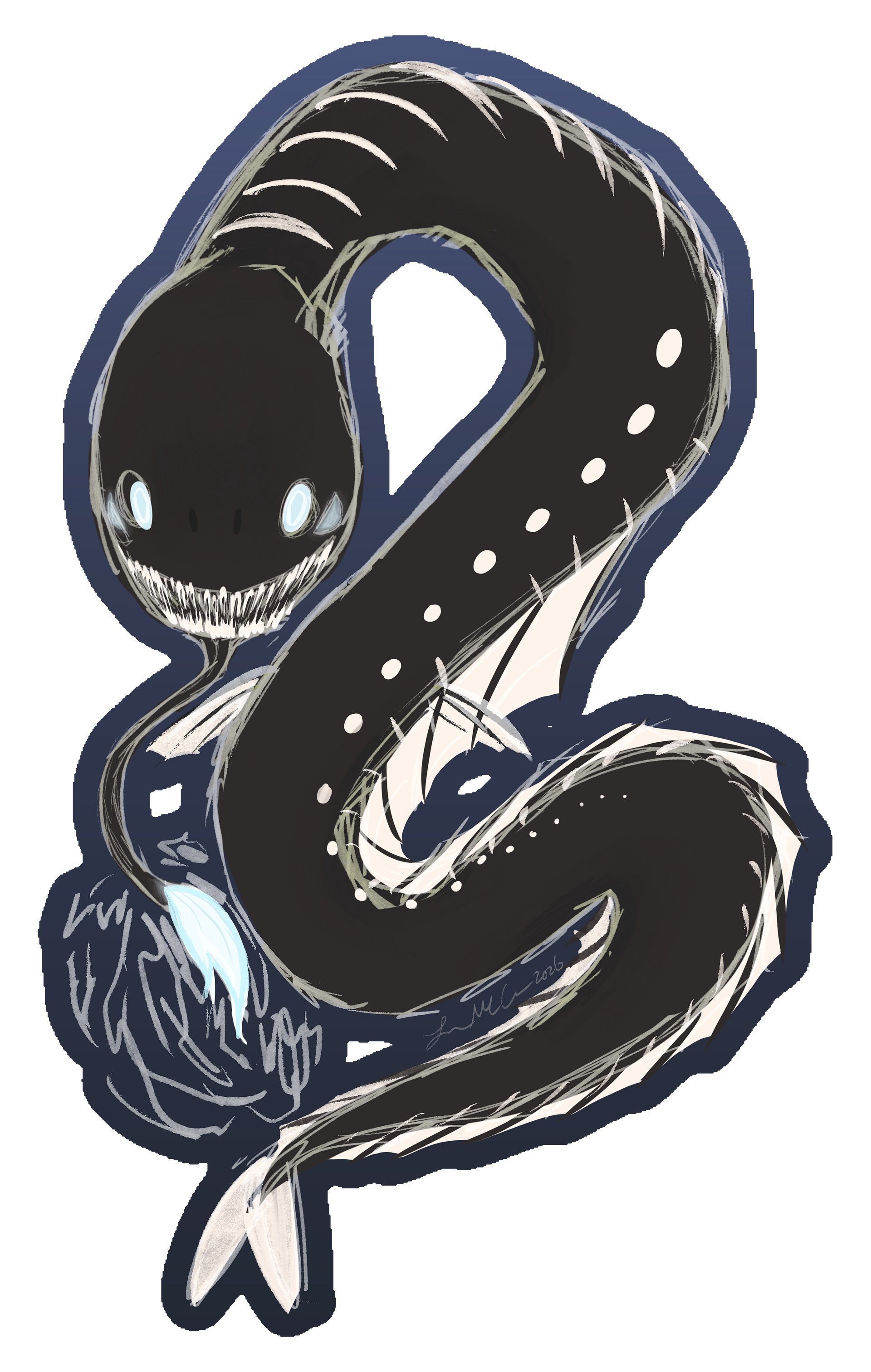 Dragonfish Sticker product image (1)